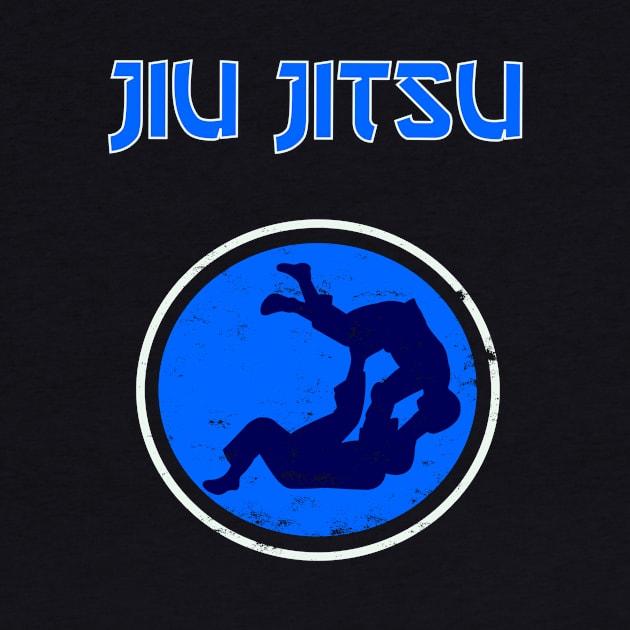 jiu-jitsu jiu jitsu bjj mma blue dot by Lomitasu